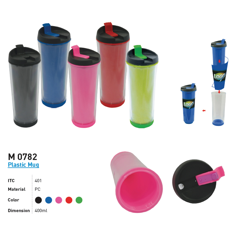 M 0782 - Plastic Mug