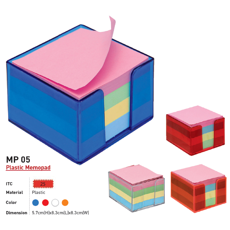 MP 05 - Plastic Memopad