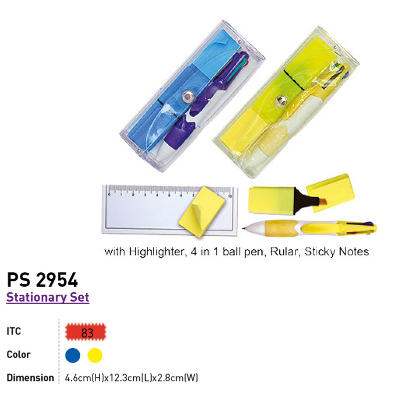 PS 2954 - Stationary Set