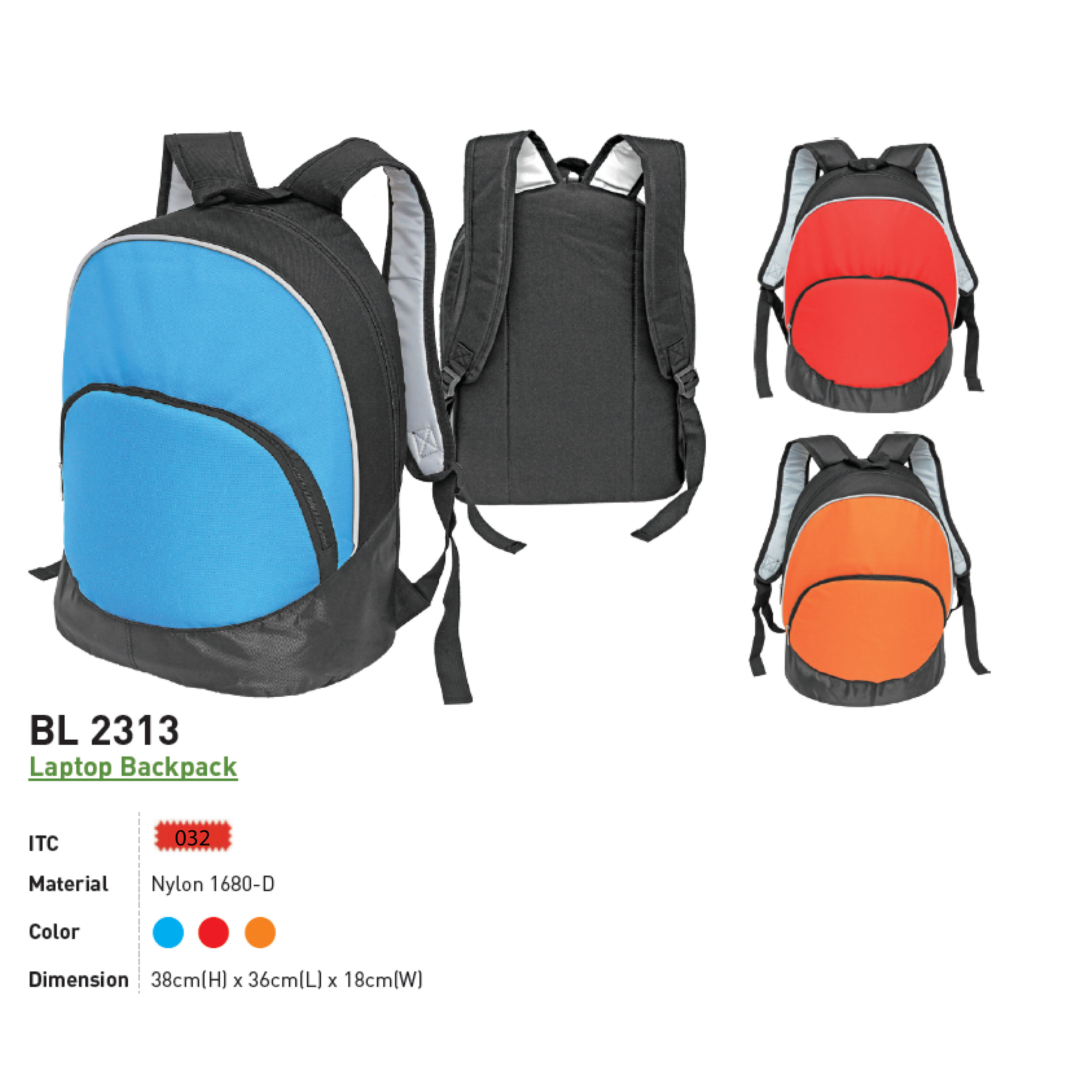 BL 2313 - Laptop Backpack