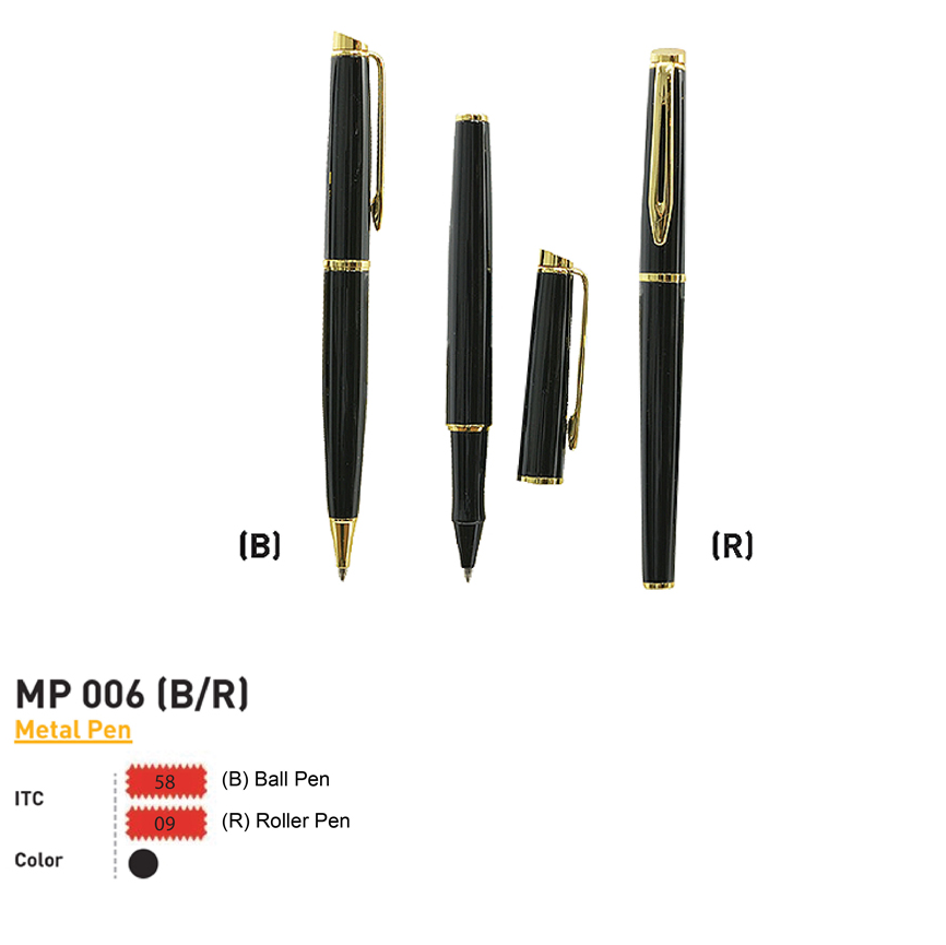 MP 006 (B/R) - Metal Pen