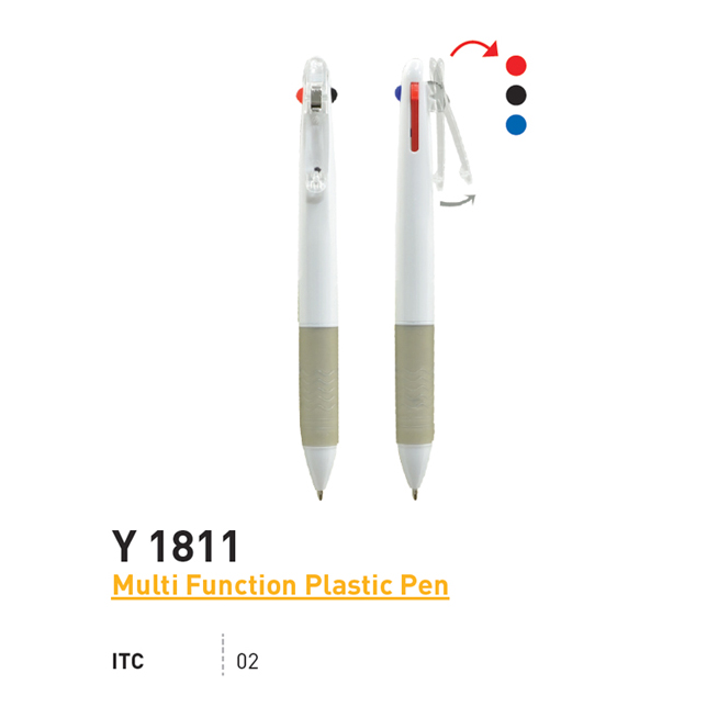 	Y 1811 - Multi Function Plastic Pen