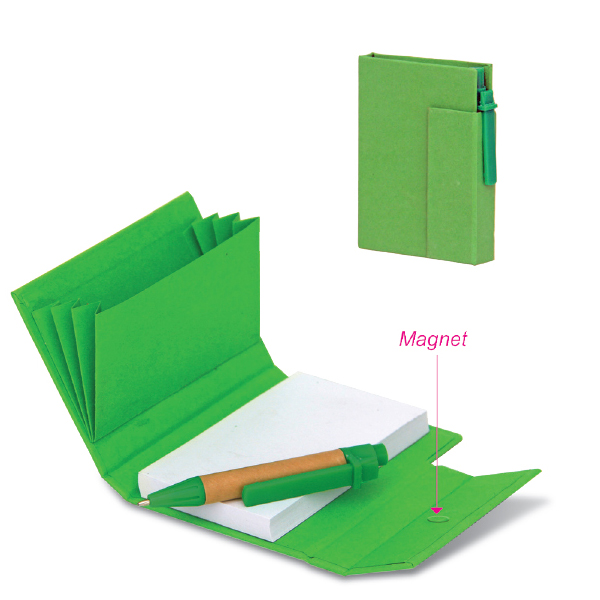 MP 1231 - Eco Note Pad with Pen