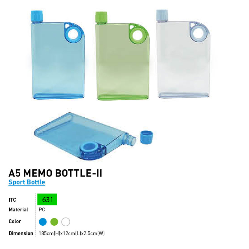 A5 Memo Bottle II - A5 Memo Bottle II